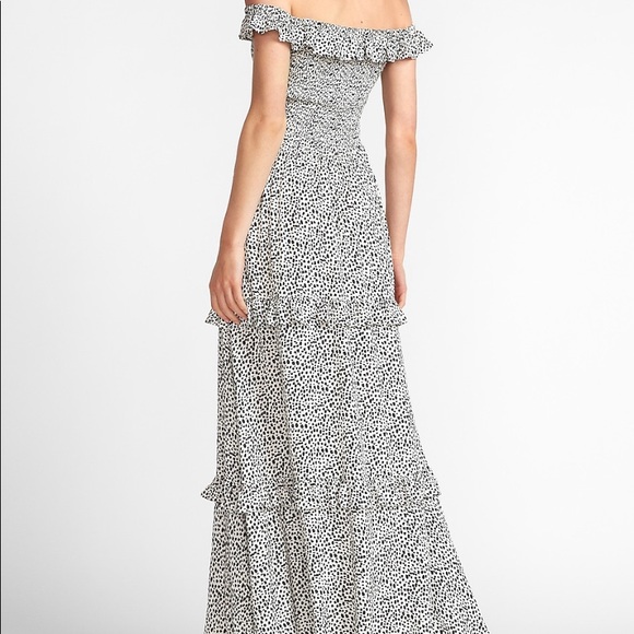 Never Worn Dot Print Express Maxi - Picture 2 of 3